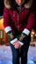 Reindeer Fingerless Gloves