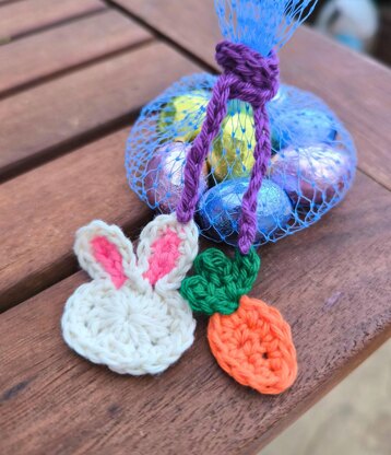 Easter mini bunny & carrot earrings