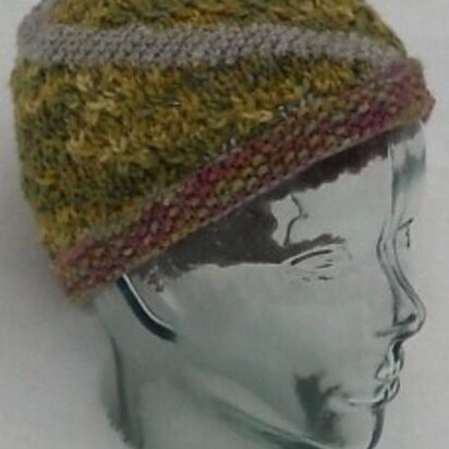 Spring Trail hat - knitting pattern