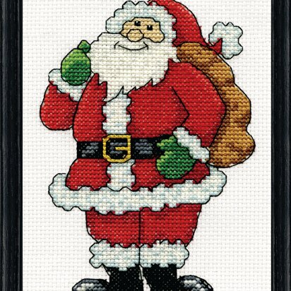 Design Works Santa Counted Cross Stitch Kit