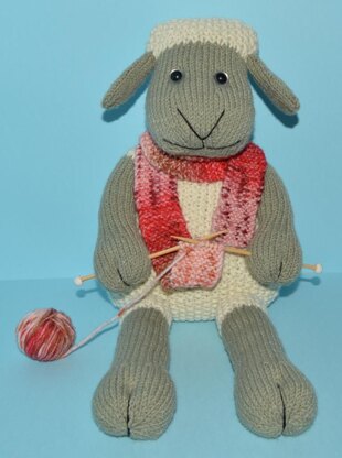 Lola Lamb-Bert The Knitting Sheep