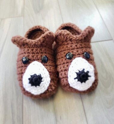 Children's Bear Slippers