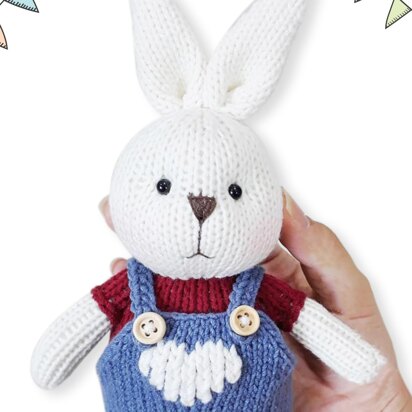 Aydan the Bunny. Tiny Knits Animal.