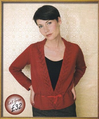 Eyelet Twig Cardigan