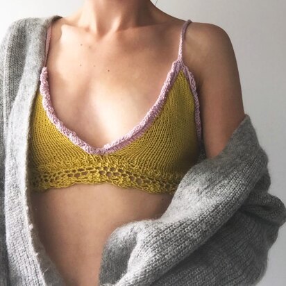 Cotton Lace Bralette