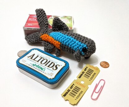 Neon Tetra Fish Amigurumi/Plush Toy