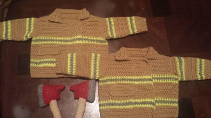 Baby Firefighter's Jacket