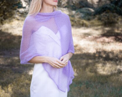 Knitting Pattern Bridal Mohair Shawl