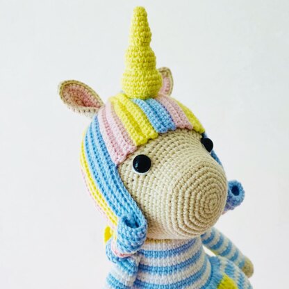 Crochet unicorn, Amigurumi unicorn, Amigurumi unicorn Luna