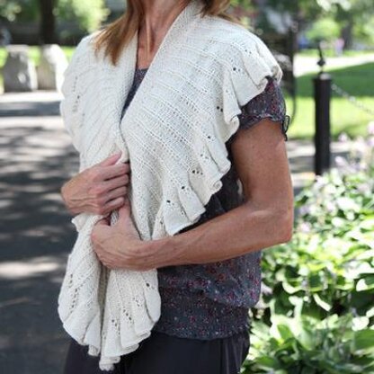 Valley Yarns 562 Morning Bells Shawl