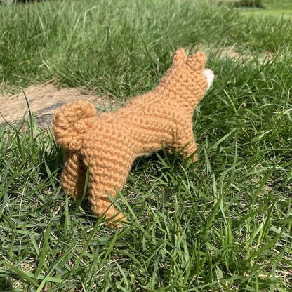 Shiba Dog (Shiba Inu ) amigurumi | 柴犬のあみぐるみ