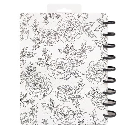 American Crafts Maggie Holmes - Day to Day Freestyle Black & White Floral