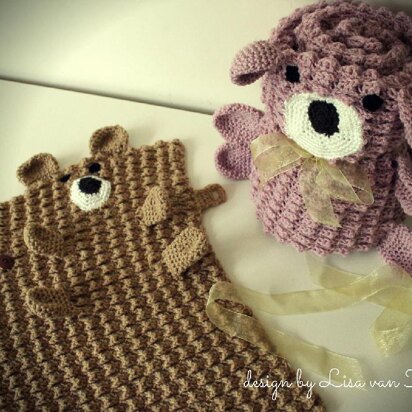 Roly Poly Teddy Blankets