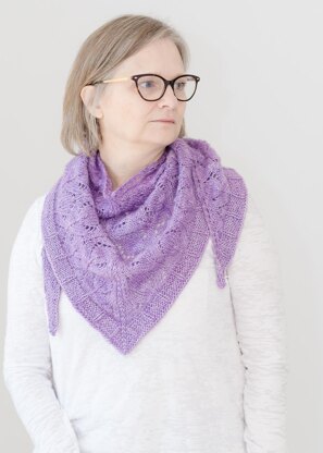 When the Lilacs Bloom Shawl