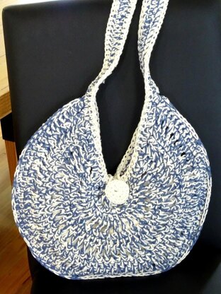 Chunky Cotton Crochet Tote Bag