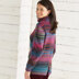 Sirdar 10030 Two-Tone Pullover in Jewelspun PDF