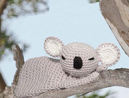 Crochet pattern cuddle cloth Koala!