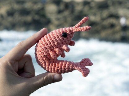 Amigurumi No-Sew Shrimp