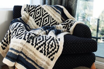 Mexican Blanket Knitting pattern by Two of Wands | LoveCrafts