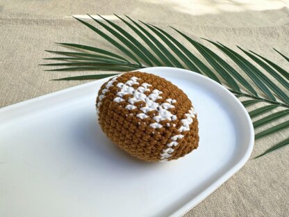 Hacky Sack Crochet Pattern: Baseball, Basketball, Rugby
