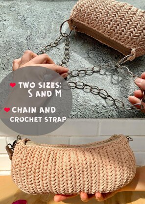 Crochet Baguette Bag Pattern: Evening Clutch Purse