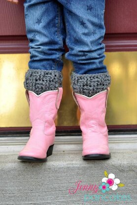 Texture Weave Boot Cuffs