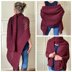 Easy Wrap Shawl Crochet Pattern: Wrapped In Red Wrap Shawl