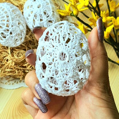 Lace Easter eggs Design set 2