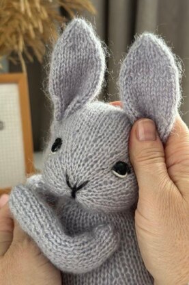 Bunny Knitting Pattern PDF – OlaKnittedBears