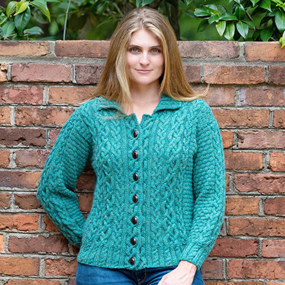 Cabled Cardigan #173