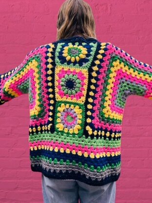 Hexi Crochet Cardi