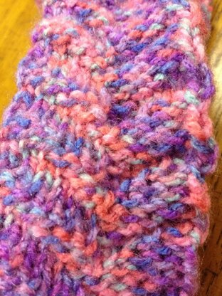 Fairy Ladders Childrens DK Fingerless Gloves