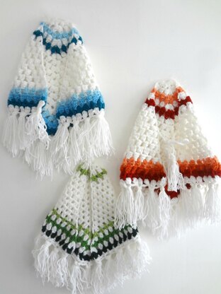 Bohemian Baby Shawl