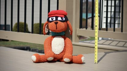 Go Dog Paw Barker Dad Dog Amigurumi