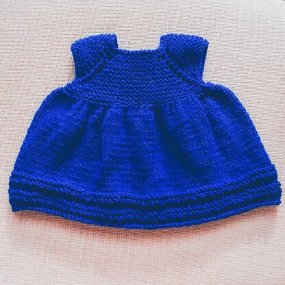 Royal Blue Dress for Doll