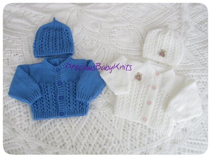 Noah  - Boy & Girl Cardigan & hat