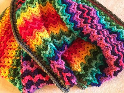 Rainbow Ridge Blanket