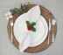 Knitted Holly Napkin Ring