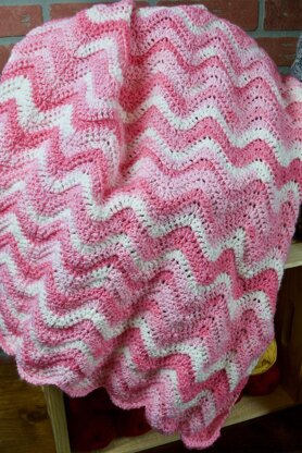 Easy ripple baby discount blanket