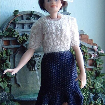 1:12th scale 1934 skirt and jumper