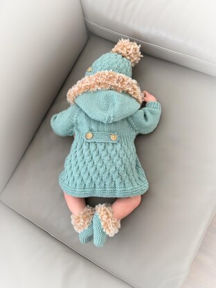 'Sage' Cosy Coat set