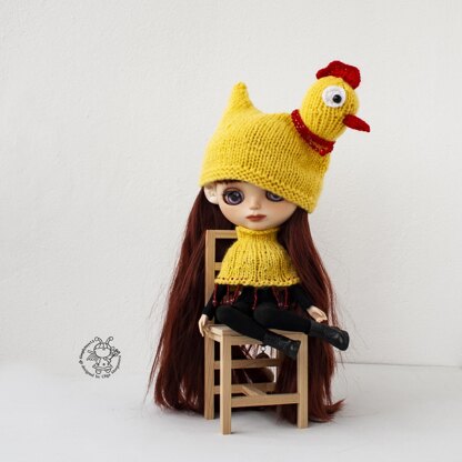 Chick hat for Blythe