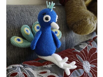 Crochet Pattern for the Peacock Phil!