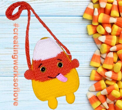 Kids Candy Corn Purse