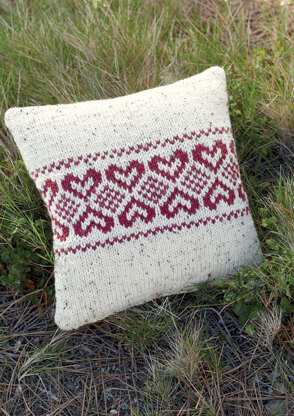 Cushion Covers in Hayfield Chunky Tweed - 7496 - Downloadable PDF