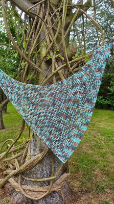 Trellis Shawl