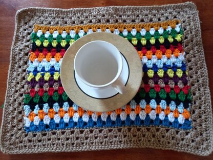 Colorful Granny Placemat