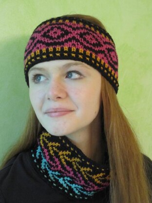 Annaliese Headbands and Neckwarmer