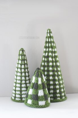 Plaid Christmas Trees