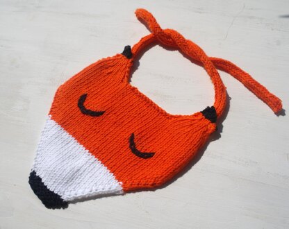 Easy Fox Baby Bib